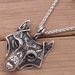 Celtic Wolf Head Necklace Viking Talisman Titanium Hanging Pendant Nordic Stainless Steel Chain Jewelry_ipsvogv.com