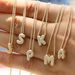 Women's Jewelry 3D Cute Balloon Bubble 26 English Letters Pendant DIY Combination Name Necklace_ipsvogv.com