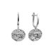 Ear buckle sterling silver round texture earrings simple women's all-match ear jewelry high-grade niche_ipsvogv.com
