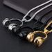 2023 Jewelry Rock Music Earphones Pendant Titanium Steel Couple Necklace for Men_ipsvogv.com
