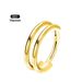 Men And Women's Jewelry G23 Titanium Seamless Ring Zircon Nose Ornaments Double Ring Nose Ring Ear Bone Ring Popular Body Piercing Ornaments_ipsvogv.com