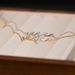 S925 Sterling Silver Bracelet Female Niche Wave Lines Diamond Simple Hand Jewelry_ipsvogv.com