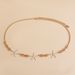 Sweet Cool Spice Girls Wind Shell Starfish Pendant Single Layer Waist Chain Ladies Sexy Street Shoot Single Circle Metal Body Chain_ipsvogv.com