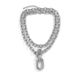 Multi-layer Metal Necklace Women's Fashion Versatile Chain Necklace Two-piece Set Hip Hop_ipsvogv.com