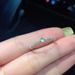 Vintage Hollowed Out Blue Zircon Women, Ins, Light Luxury, Niche Temperament, High-end Feel, Index Finger Ring As A Gift_ipsvogv.com