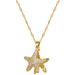 Sea 【 】 Star Pearl Light Luxury Charm Gorgeous Full Diamond Necklace Women's Versatile Clavicle Titanium Steel Chain 【 】_ipsvogv.com
