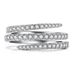 Cao Shi's Creative Micro Inlaid Zircon Ring With Three Rings For Women_ipsvogv.com