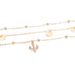New Bohemian Cactus Round Plate Small Pendant Ball Three Layer Necklace_ipsvogv.com