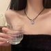 Butterfly Pendant Necklace, Women's Leather Rope Collar, Collarbone Chain, New Trendy, Fashionable, Personalized, And_ipsvogv.com