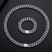 Men's Jewelry Engraved Brushed Stainless Steel Cuban Bracelet Men's Hip Hop Titanium Steel Men's Bracelet Does Not Fade_ipsvogv.com