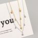 YHN062 Light Luxury S Pure Silver INS Geometric Star Design Sensory Internet Red Wind Necklace Versatile Collar Chain_ipsvogv.com