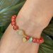 Natural High Content Cinnabar And Tianyufu Nvfu Brand Safe Purple Gold Sand Bracelet As A Gift For Friends_ipsvogv.com