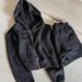 Women's Clothing Fashion Letter Sportswear Suit Women Zipper Hoodie Shorts Two-piece Set_ipsvogv.com