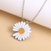 New Hot Selling Small Fresh Long Pendant Sweater Chain Fashionable And Popular Daisy Necklace For Women_ipsvogv.com