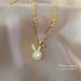 【 Titanium Steel 】 Rabbit Cute, Exquisite, Fashionable, Diamond Set Charm Necklace Women, Personalized Crown, Zircon_ipsvogv.com