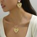 Hip Hop Devil Eye Jewelry Set | Diamond Earrings & Long Chain Necklace | Retro Style For Women_ipsvogv.com