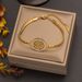 2023 New Stainless Steel Fish Scale Bracelet Women's Trendy Flower Life Tree Mang Star Pendant Handpiece_ipsvogv.com