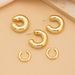 5-Piece Set C-type CCB Mixed And Matched Earrings Set 2025 Spring And Summer Simple Fashion Internet Celebrity Versatile Temperament Jewelry_ipsvogv.com