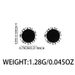 Men's Earrings, Niche Fashion Design, High-end Sense, Simple Cold Style, Men's Trendy And Cool Temperament, Hip-hop Ear_ipsvogv.com