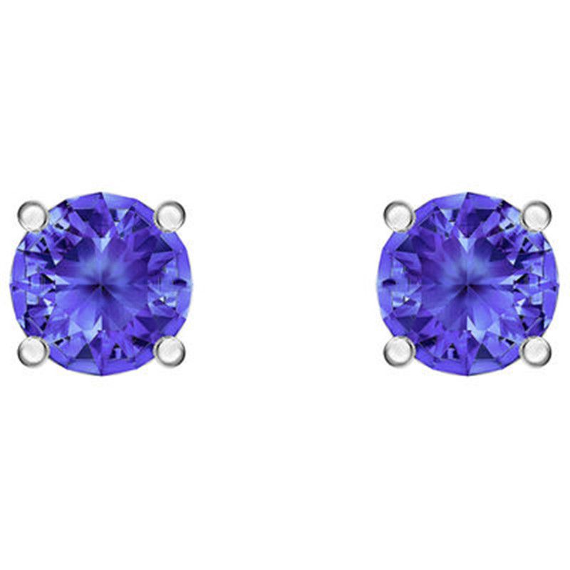 Cat's Eye Four Claw Earrings For Women Elements Round Single Diamond Earrings For Women_ipsvogv.com