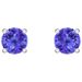 Cat's Eye Four Claw Earrings For Women Elements Round Single Diamond Earrings For Women_ipsvogv.com