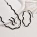 Women’s Jewelry Set Fashion Hot Selling Women's Necklace Earrings Wedding Jewelry Three Piece Set Black Rhinestone Jewelry Set_ipsvogv.com