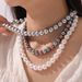Hepburn Elegant Pearl Handmade Bead Design Necklace With A Sense Of Women's Casual Style Niche, Simple And Versatile_ipsvogv.com