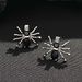 Gothic dark black spider earrings for women ins style personality diamond three dimensional spider earrings Halloween earrings_ipsvogv.com