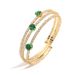 Women's Jewelry Light Luxury High End Diamond Studded Irregular Multi Layer Bracelet Niche Design Hand Jewelry_ipsvogv.com