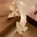 Fashionable And Super Fairy Set Diamond Zircon Drip Oil Butterfly For Women With A Sense Of Light Luxury, Sweet Silver_ipsvogv.com