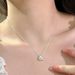 S Pure Silver Snow Mountain Rose Necklace, Niche Super Fairy Student Best Friend, High Beauty Temperament, Pearl_ipsvogv.com
