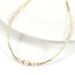 3cm Olive Crystal Cube Zircon Freshwater Pearl Shell Necklace Female Ins Simple_ipsvogv.com