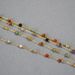 Sweet Colorful Natural Stones, Delicate Simple, Personalized And Versatile, Short Necklaces, Collarbone Chains For Women_ipsvogv.com