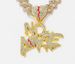 Men’s Jewelry Set Fashion Hip Hop Alloy Letter NOLOVE Pendant Cracked Heart Niche Personality Pendant Necklace Men's Cuban Chain Jewelry_ipsvogv.com