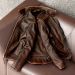 Men Genuine Leather Jacket Vintage Brown 100% Cowhide Coat Man Slim Fashion Biker Clothing Asian Size S6XL M697 Drop_ipsvogv.com