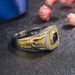Diamond Inlaid Two-color Ring, Men's Business Blue Crystal Color Ring Jewelry_ipsvogv.com
