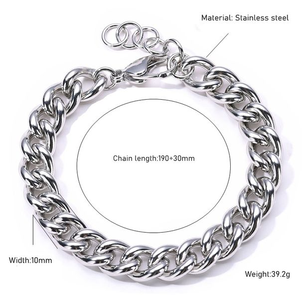Men's Jewelry Titanium Steel Plated K Real Gold Color Preserving Bracelet Female Jewelry Trend Light Luxury Niche Stainless Steel Male Jewelry_ipsvogv.com