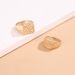 English Font Women's Letter Ring, Printed Clay Badge, 2-piece Set Of Rings_ipsvogv.com