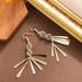 Fashionable, Elegant, Light Luxury Style, Diamond Studded Long Tassel Earrings With A Simple, Elegant And High-end Feel_ipsvogv.com
