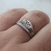 Sanjie's New Fashionable Hollow Pattern Ring, Simple And Versatile Gold Plated Women's Ring Jewelry_ipsvogv.com