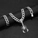 Men's Hip Hop Personality Scorpion Pendant Cuban Necklace Jewelry With Diamond Full On Halloween_ipsvogv.com