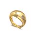 New Fashion All-match Personalized Copper Material Zircon Opening Ring Light Luxury Style All-match Jewelry_ipsvogv.com