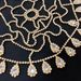 Fashion rhinestone forehead chain mesh water drop headband performance hair cap jewelry_ipsvogv.com