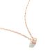 Titanium Steel Geometric Hollow Zircon Pendant Ins Simple And Personalized Clavicle Chain Fashion Square Smart Necklace_ipsvogv.com