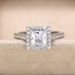 Light luxury style sugar ring classic wedding ring geometric simple exquisite European and American style female ring_ipsvogv.com
