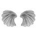 Ins Internet Celebrity Summer Wave Shell Gold Plated Beach Style Geometric Simple Earrings_ipsvogv.com
