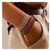 Multicolor Rhinestone Elastic Shiny Simple Bracelet Jewelry for Women F7310_ipsvogv.com