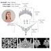 Jewelry Earrings Crown Three Piece Set Wedding Dress Evening Party Accessories Bride Necklace_ipsvogv.com