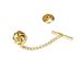Men's Jewelry Fashion Tie Clip Accessories Handmade Round Metal Tie Tack Tie Pin_ipsvogv.com