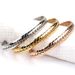 Unisex Jewelry Fashion Stainless Steel Wheat Ear Open Bracelet Fashionable Texture Summer Titanium Steel Bracelet Personality_ipsvogv.com